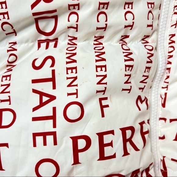 PERFECT MOMENT Après-Ski Down Puffer Graphic‎ Duvet Performance Ski Coat Size XL - Picture 14 of 15
